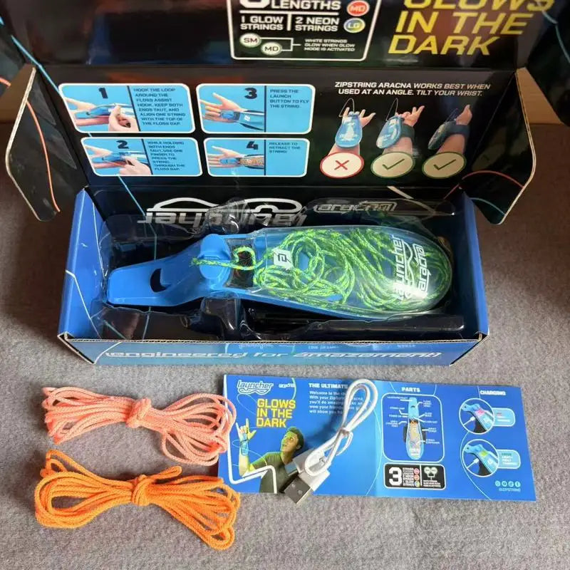 ZipFlash™ ⚡🌈 — Light-Up Wristband Shooter Toy