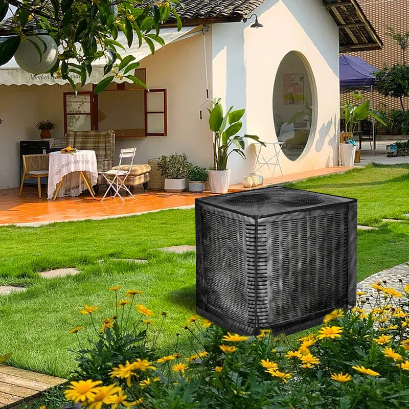 MeshMate™ 🌬️✨ — Breathable, Weather-Ready AC Cover