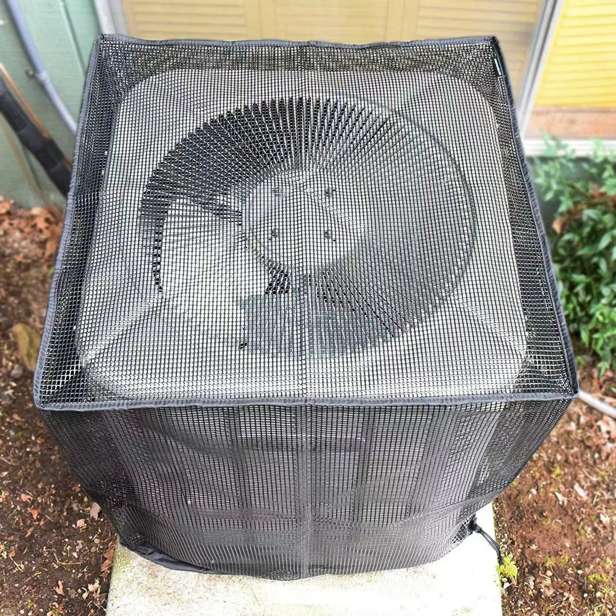 MeshMate™ 🌬️✨ — Breathable, Weather-Ready AC Cover