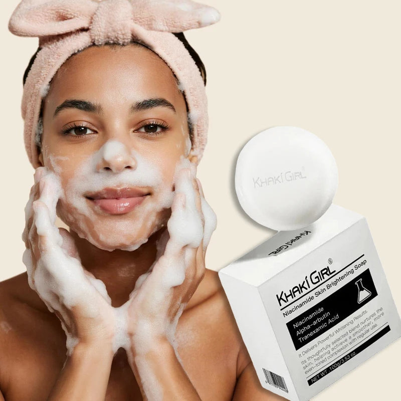 BrightBloom™ Soap ✨🧼 — Niacinamide & Alpha-Arbutin Glow