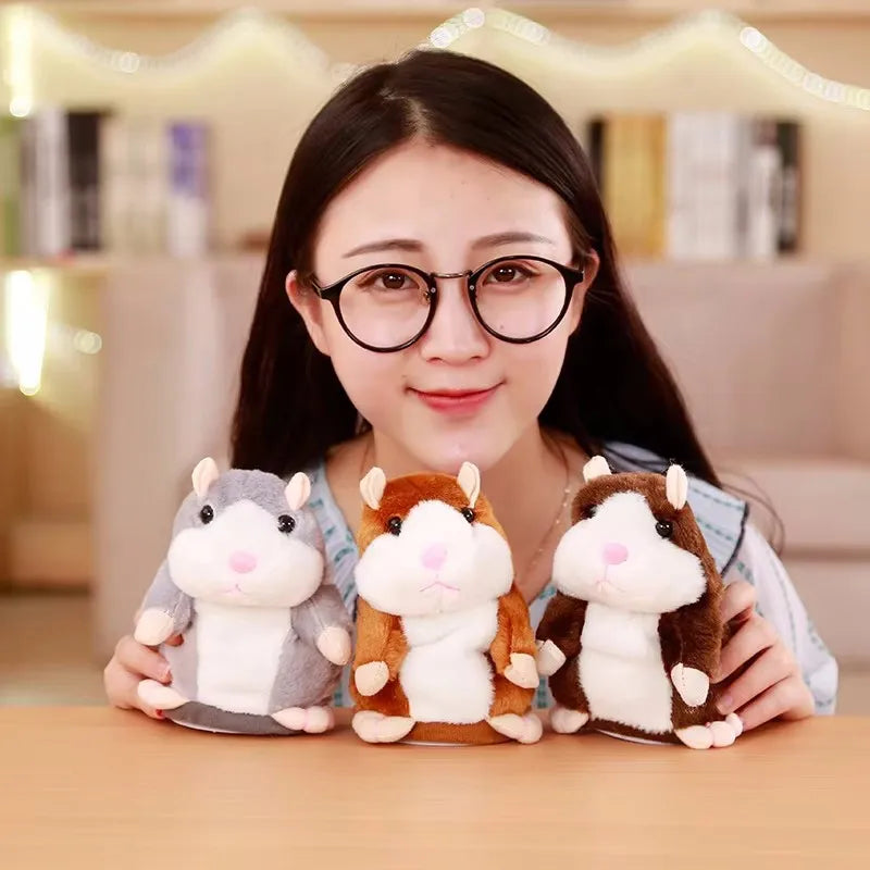 ChatterHam™ 🐹🎤 — Talking & Repeating Plush Hamster