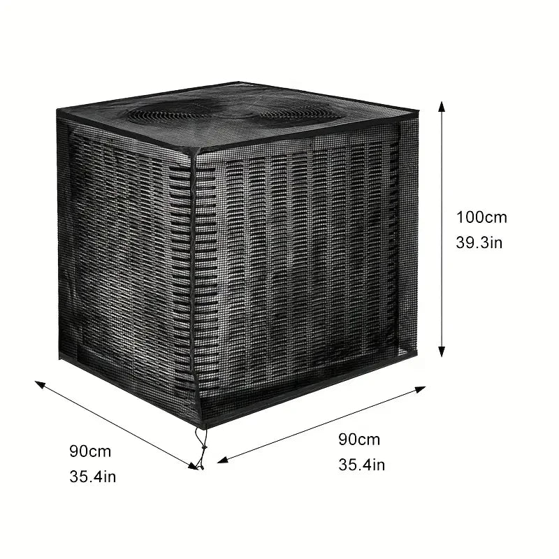 MeshMate™ 🌬️✨ — Breathable, Weather-Ready AC Cover
