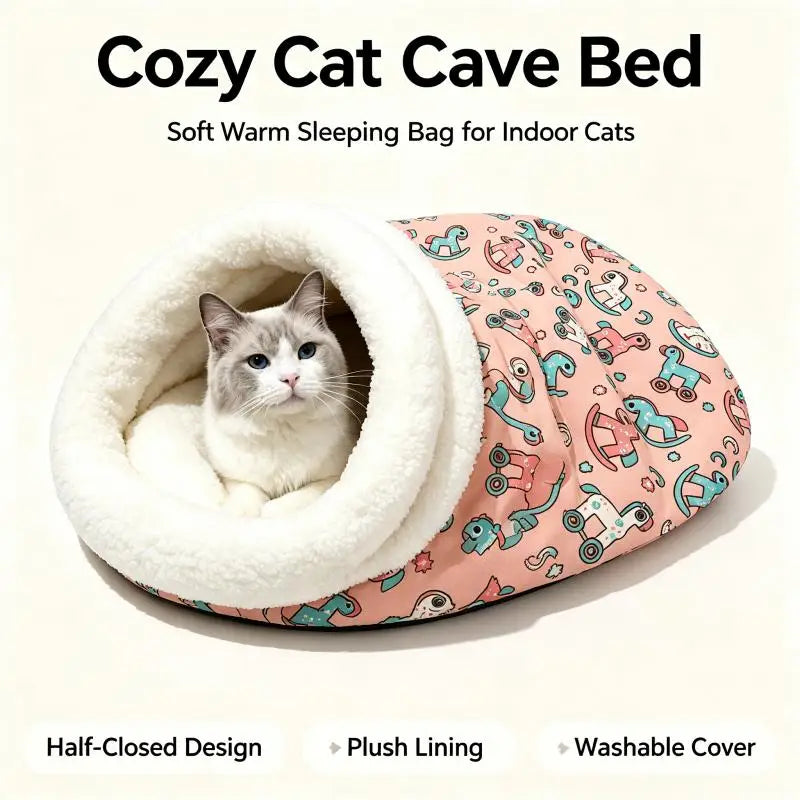 PawSnug™ 🐾❄️ — Warm & Cozy Pet Sleeping Bag