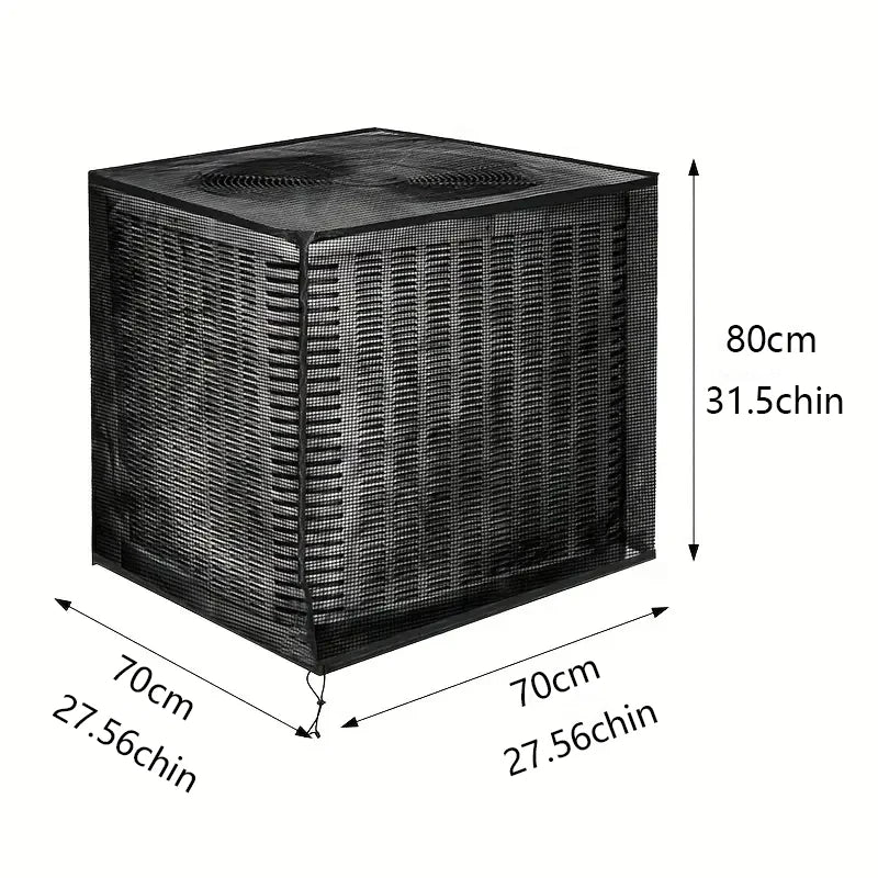 MeshMate™ 🌬️✨ — Breathable, Weather-Ready AC Cover