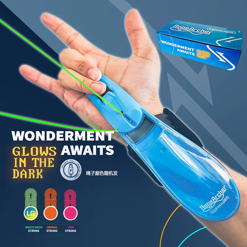 ZipFlash™ ⚡🌈 — Light-Up Wristband Shooter Toy