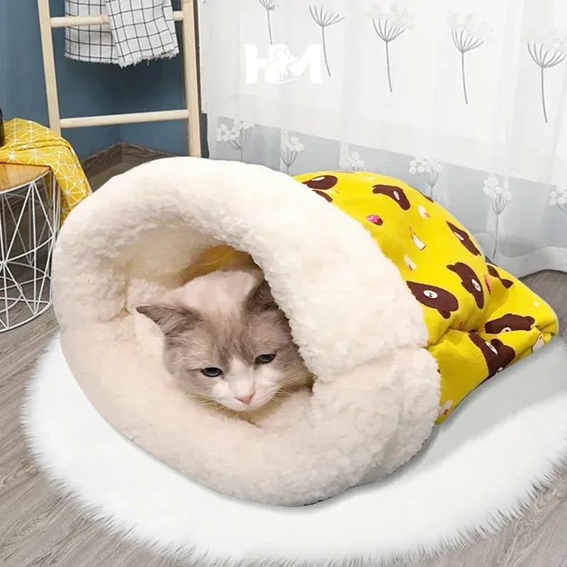 PawSnug™ 🐾❄️ — Warm & Cozy Pet Sleeping Bag