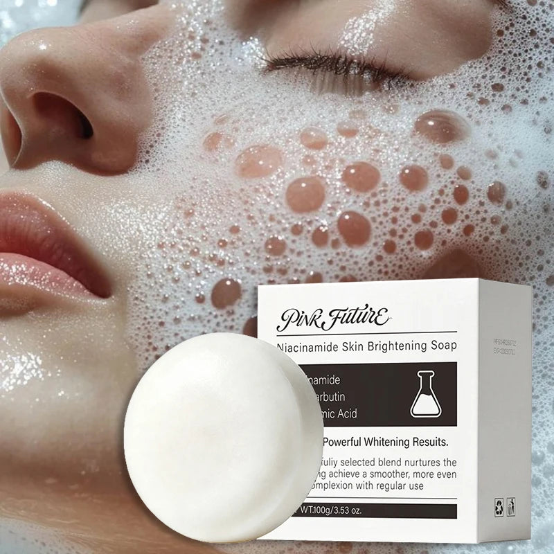 BrightBloom™ Soap ✨🧼 — Niacinamide & Alpha-Arbutin Glow
